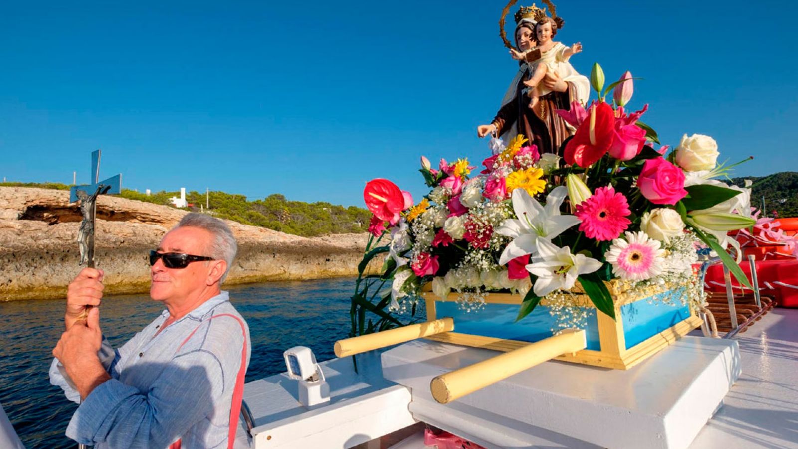 The 'Fiestas del Carmen' in Ibiza: the patron saint of sailors